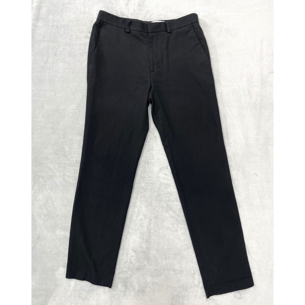 Topman Dress Pants Men's 30x30 Black Slim Fit Trousers